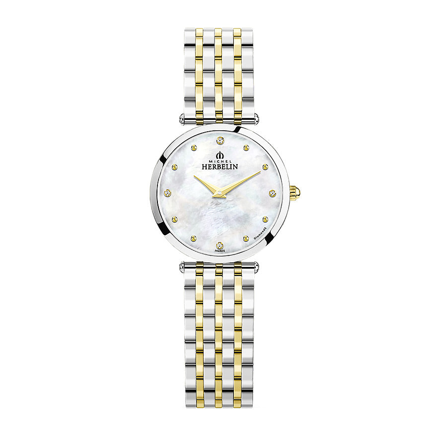 Michel herbelin deals diamond watch