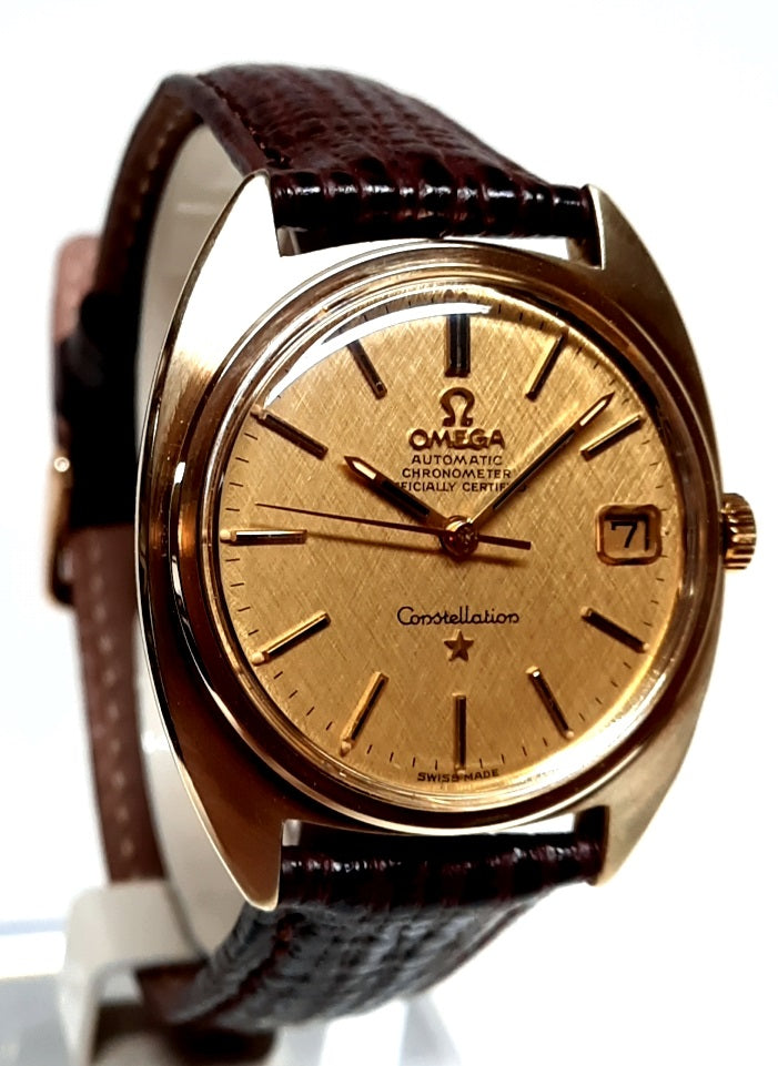 Omega constellation c 2025 shape gold