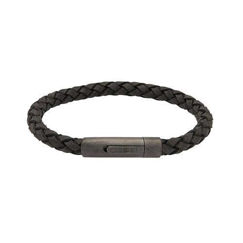 Unique and co mens leather deals bracelet