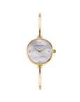 Ladies Gold PVD Herbelin Fil Bangle Watch