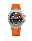 Mens Steel Herbelin Cap Camarat Diver Automatic Watch on Rubber Strap