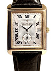 Pre-Owned Mens 18K Gold Dreyfuss & Co Watch on Leather Strap