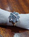 18ct Yellow Gold 2.43ct The S.T. Hopper Daisy Cluster Diamond Ring