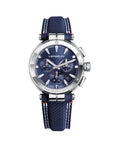 Mens Herbelin Newport Chronograph Watch on Leather Strap