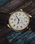 Mens 18ct Rose Gold Trainmaster Chronometer Ball Watch on Bracelet