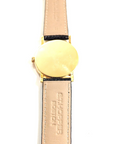 Mens 18K Gold Rolex Cellini Watch on Leather Strap