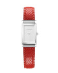 Ladies Herbelin Antares Red Snake Leather Strap Only