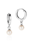 Claudia Bradby Essential Micro Pearl Hoop Earrings