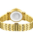 Mens Gold PVD Rotary Dress Watch on Bracelet