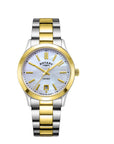 Ladies 2 Colour Rotary Contemporary Watch on Bracelet