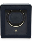 Navy Wolf Cub Watch Winder With Cover